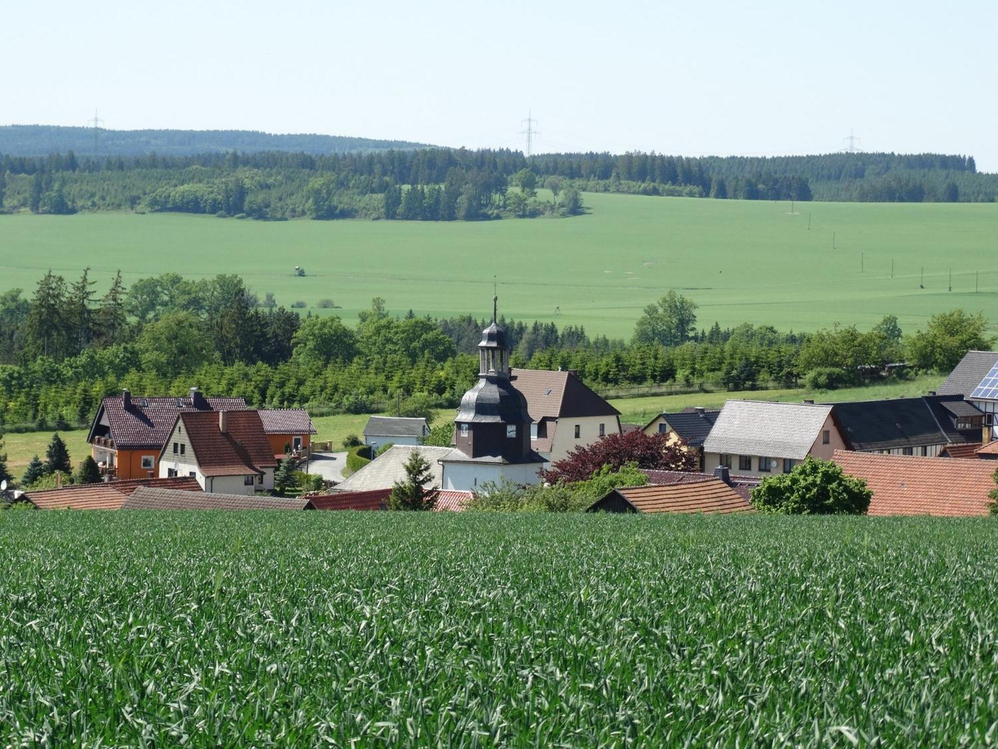 Ferienwohnung Landblick Bucha  Exterior foto